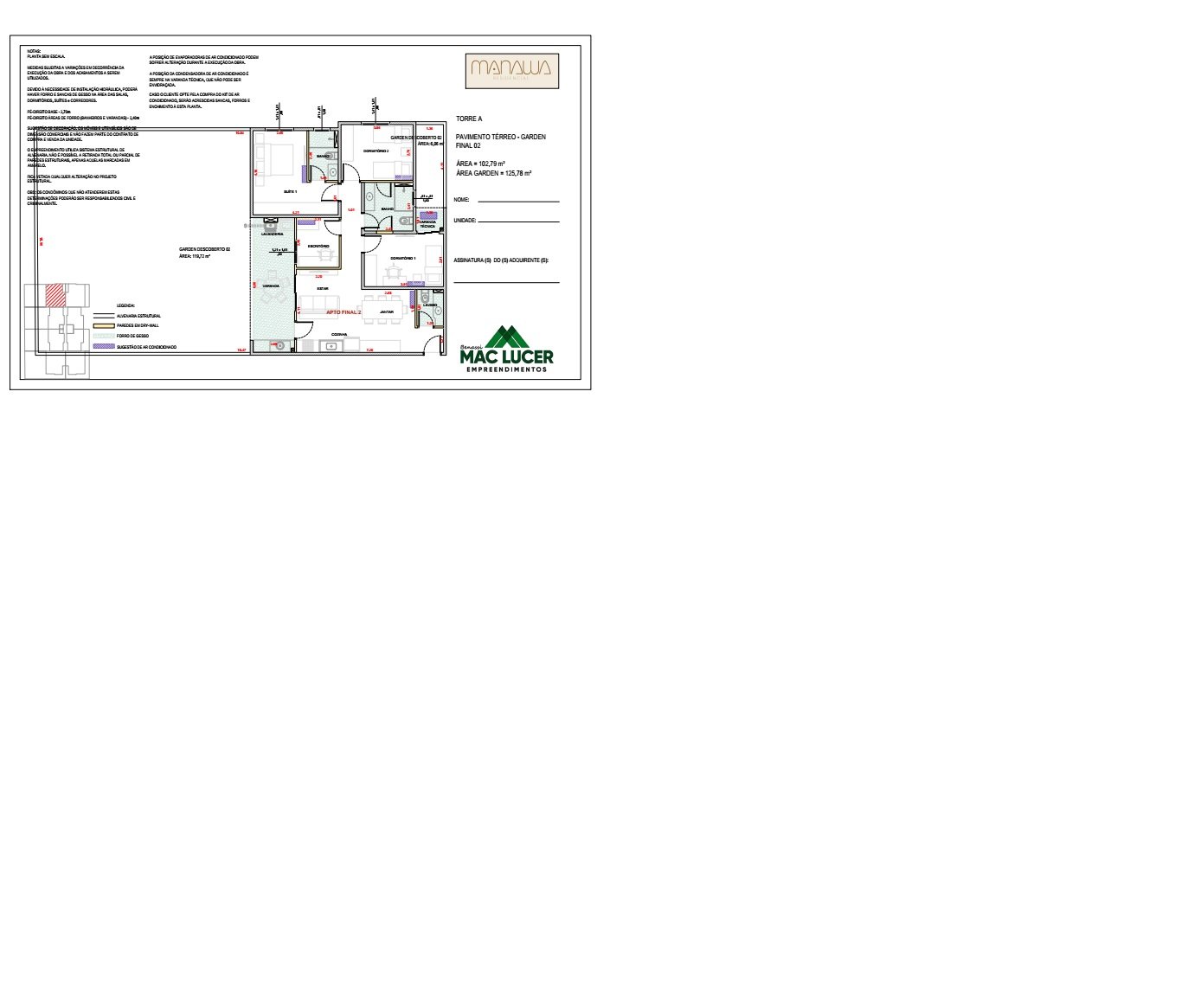 Planta Garden Final 2 Torre A