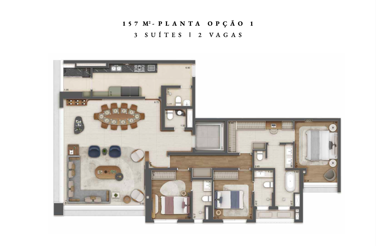 157 m² opc. 1