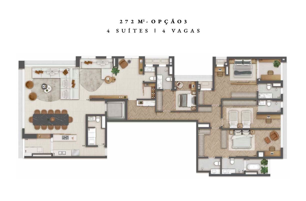 272 m² opc. 3