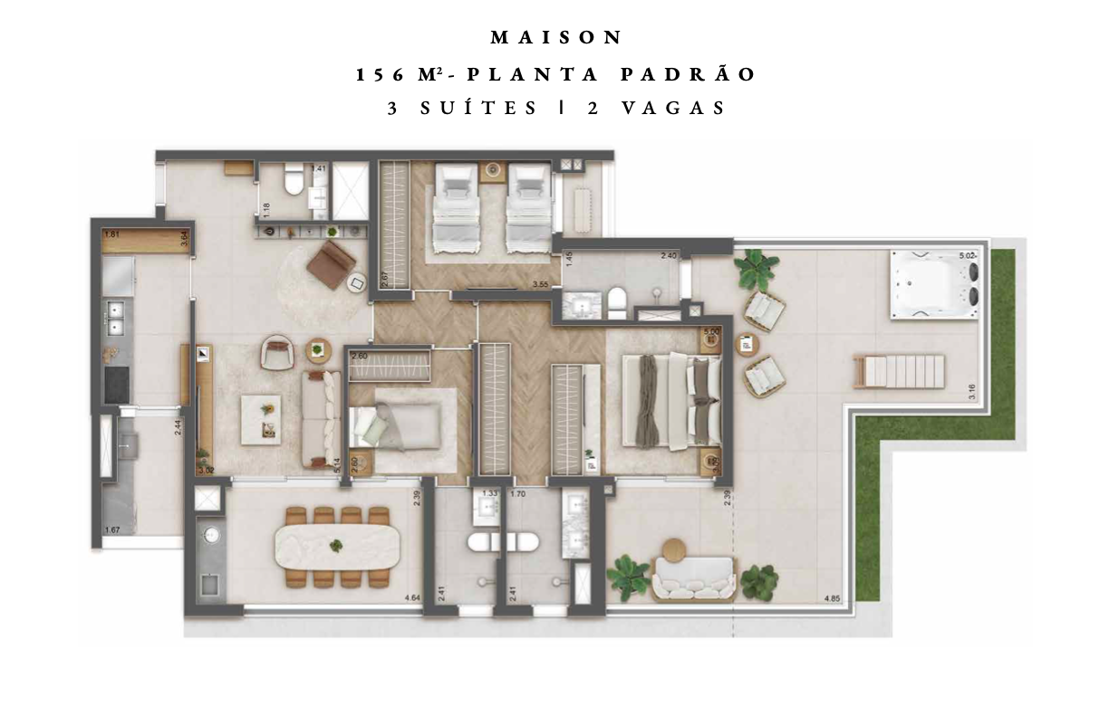 Maison 156 m² Padrao