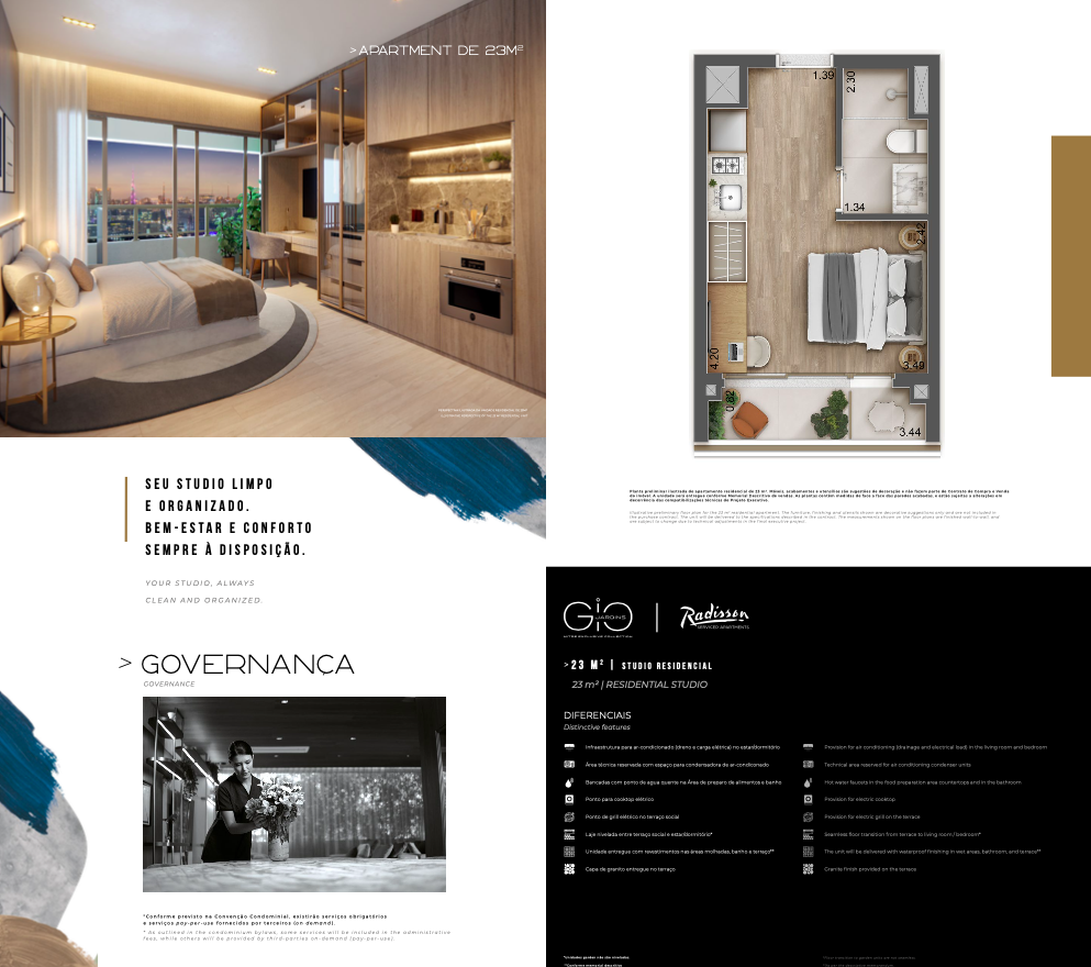 23 m² 