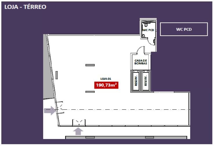 Loja 190,73m²