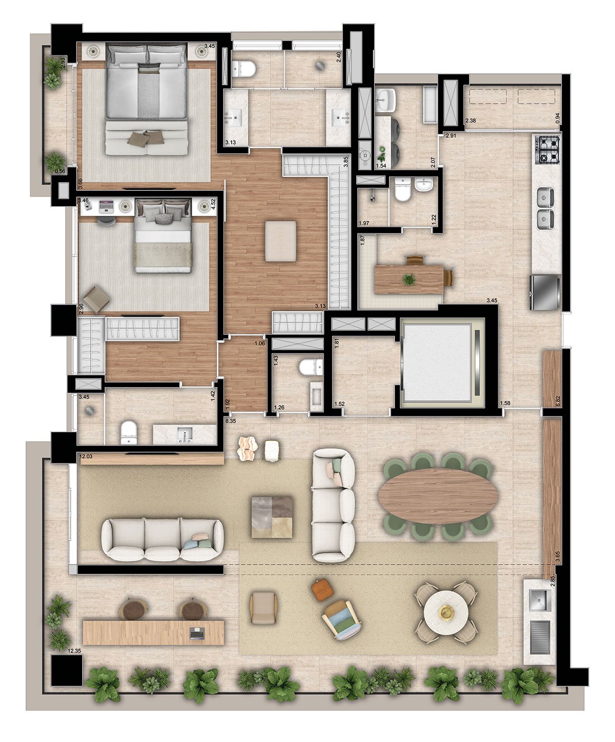 Opcao-3-Planta-de-195m²-com-2-Suites-e-Sala-Ampliada-DOC-Vila-Nova-Conceicao