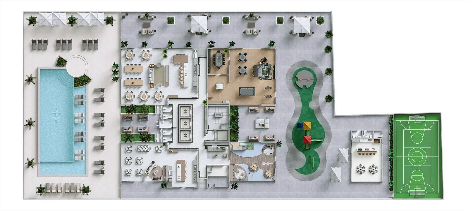 Planta lazer 