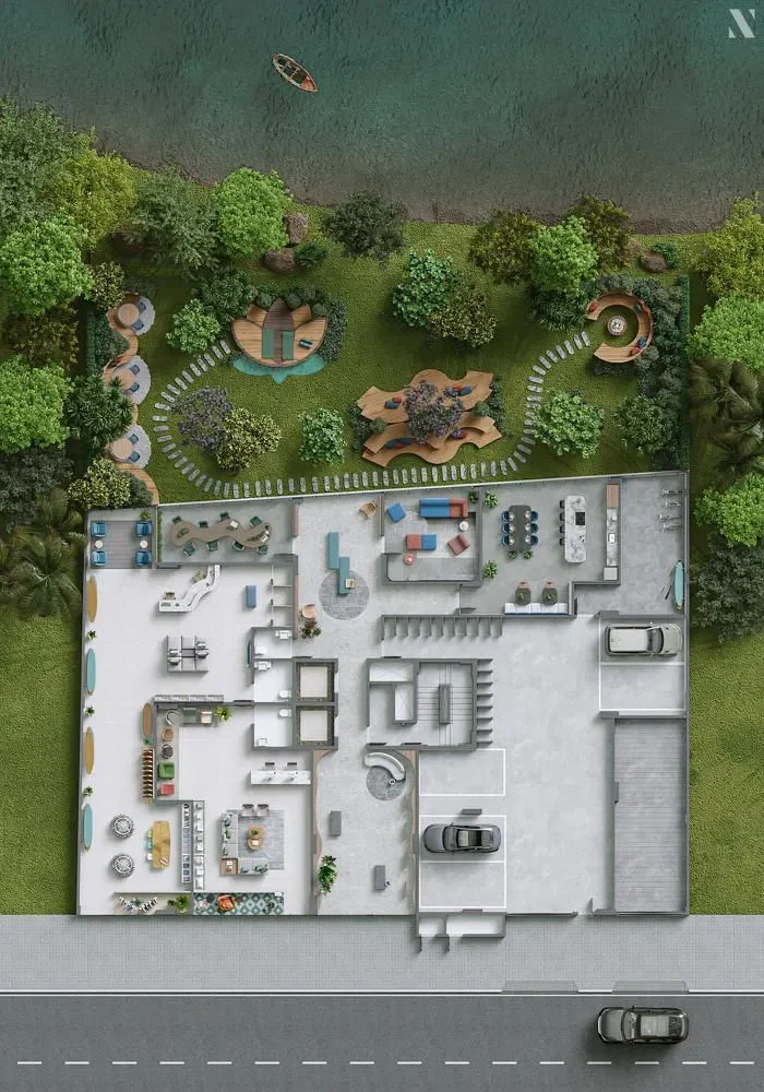 Planta lazer terreo 