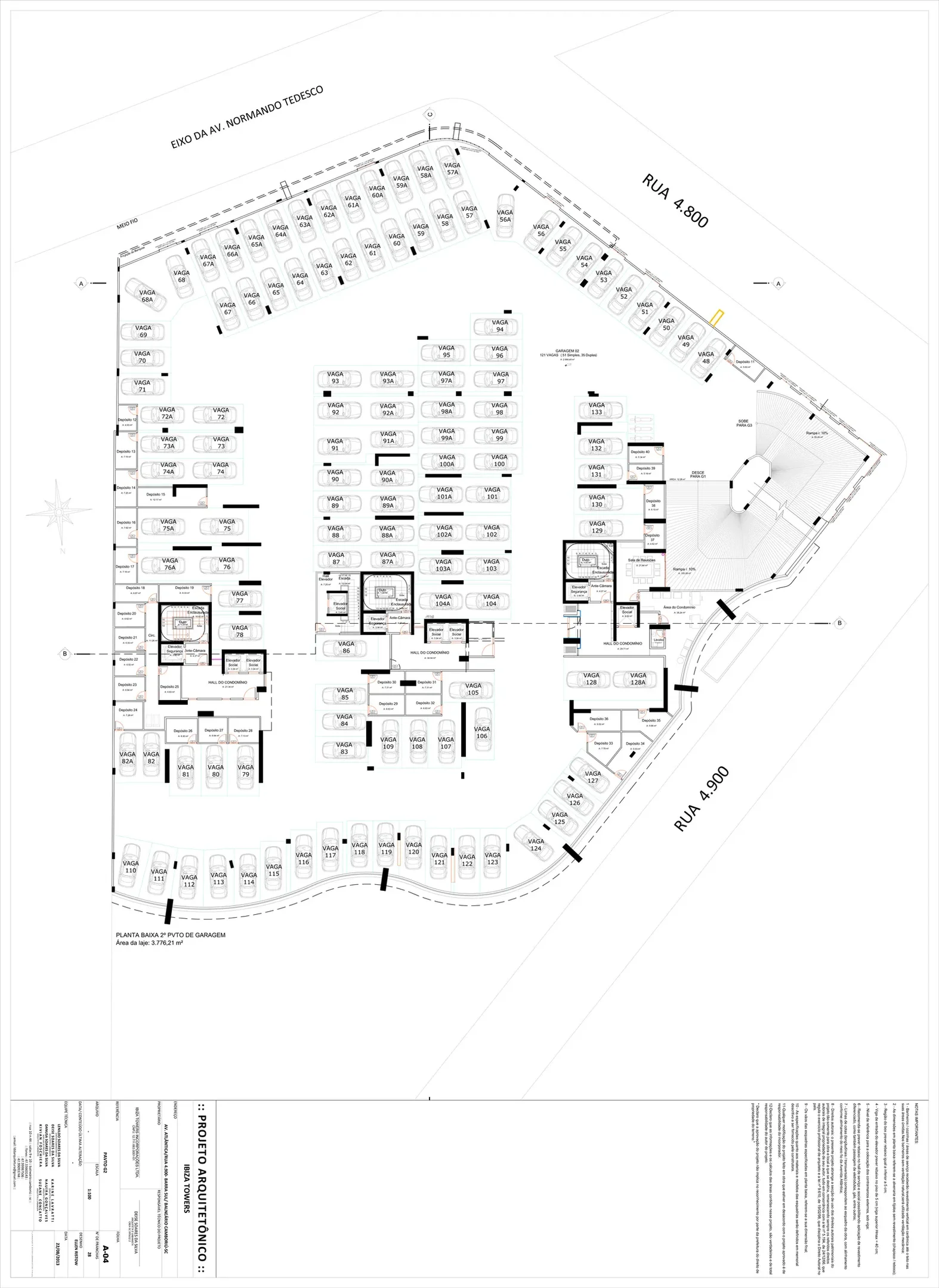 Planta Garagem 2