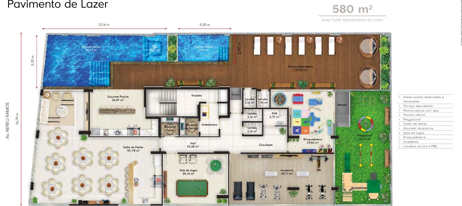 Planta Lazer 