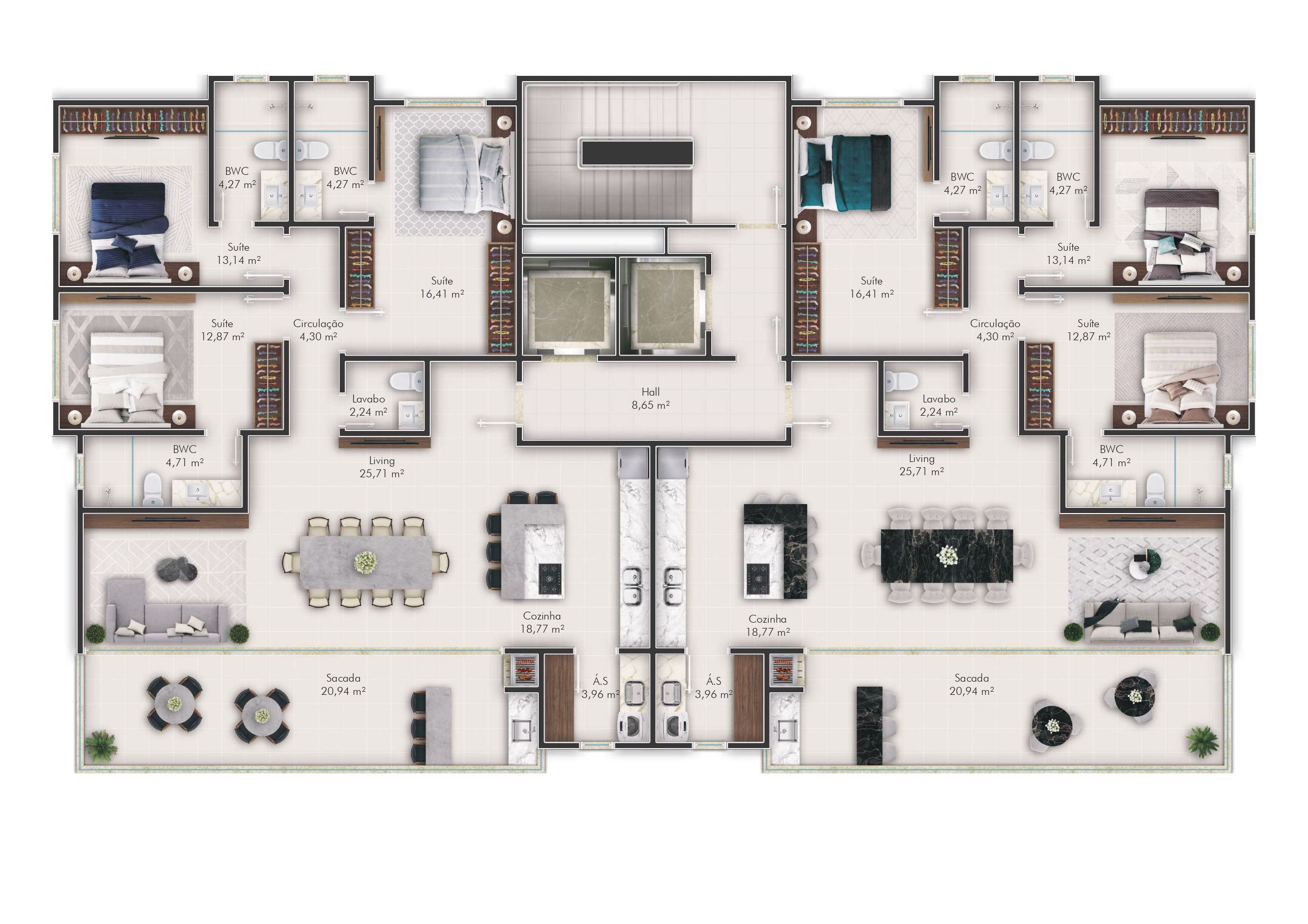 Planta Tipos 
