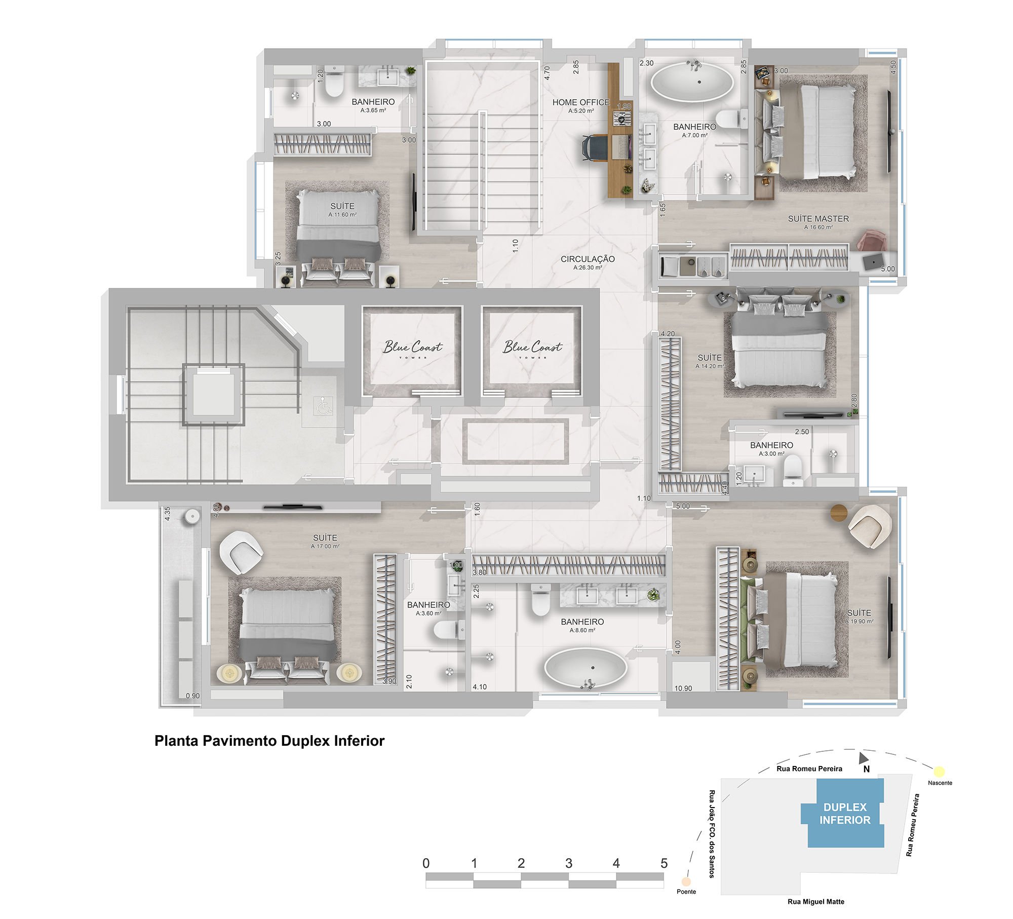 Planta Duplex Inferior 
