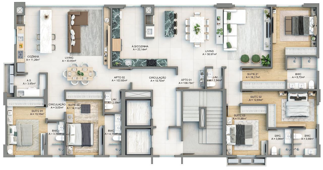 Planta Tipos 