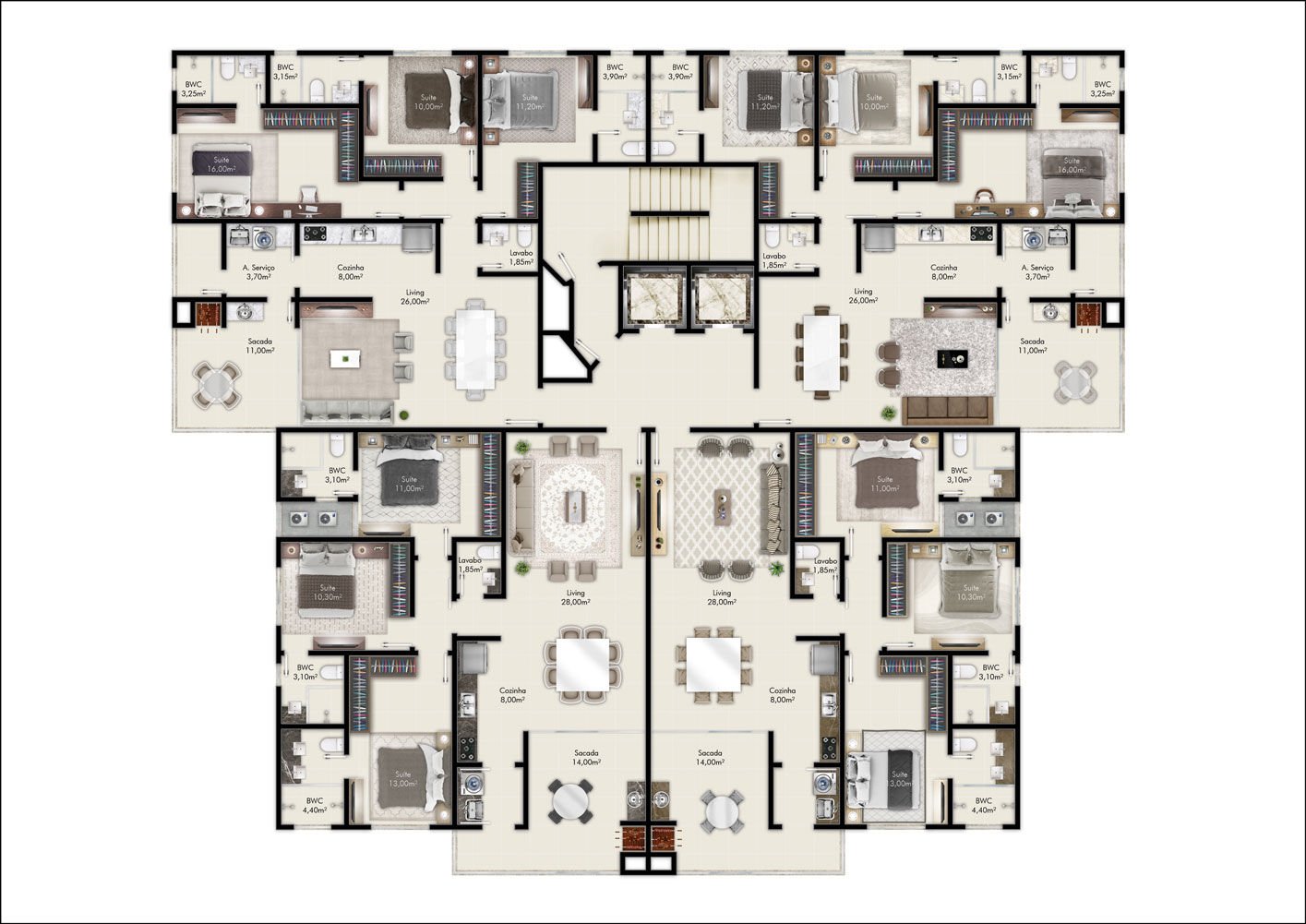Planta Tipos 