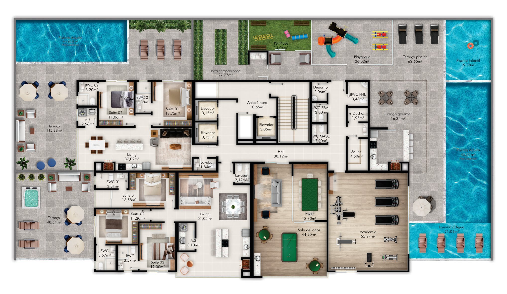 Planta Lazer 