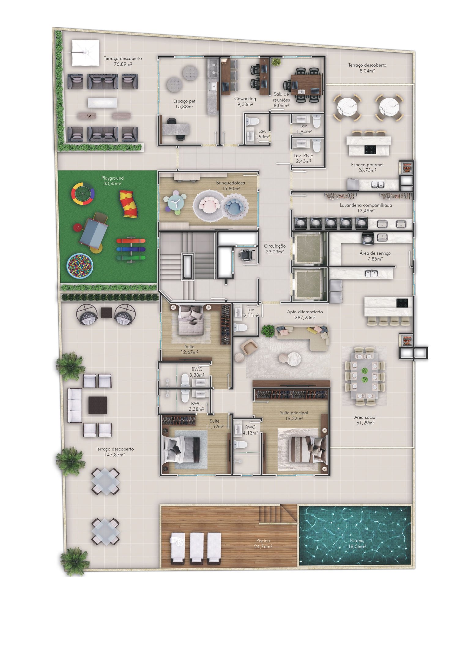 Planta Lazer 