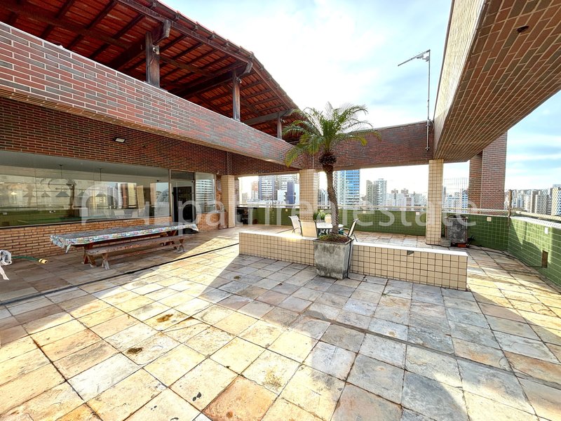 Cobertura plana 320 m² com 3 suítes Escritório 5 wc 4 vagas cobertas. Aldeota Fortaleza CE Avenida Padre Antônio Tomás Fortaleza - 