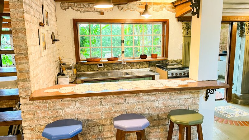 Casa com jardim na Praia de Juquehy  São Sebastião - 