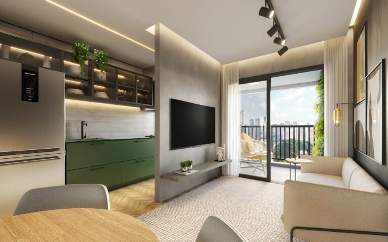 Apartamento Helbor to Liv - Fase 1 46m² 2D Butantã São Paulo - 