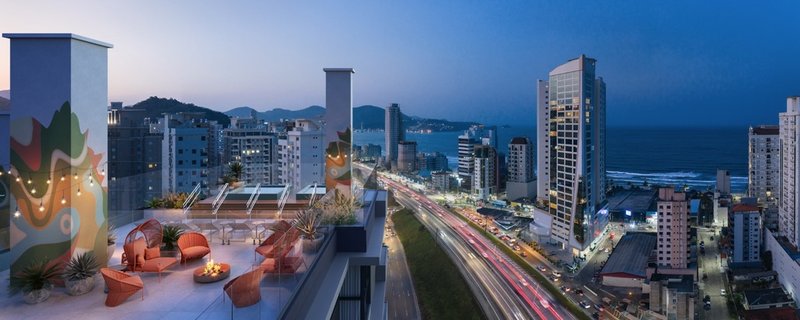 Apartamento Amistá 2 suítes 70m² Marginal Oeste Itapema - 