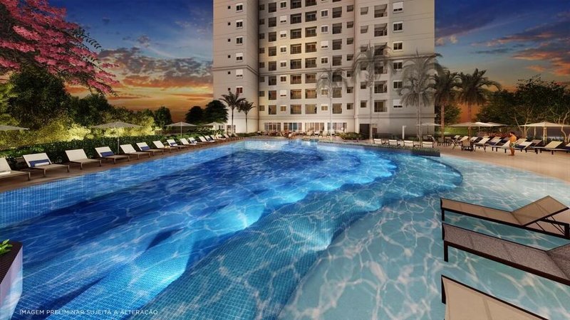 Garden Blue Home Resort Jockey - Residencial 83m² 1D Pirajussara São Paulo - 