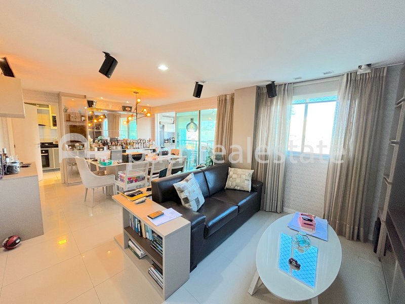 Apartamento no Living Resort com 145 m² 4 Quartos 5 banheiros e 3 vagas. Dunas - Fortaleza Rua Bento Albuquerque Fortaleza - 