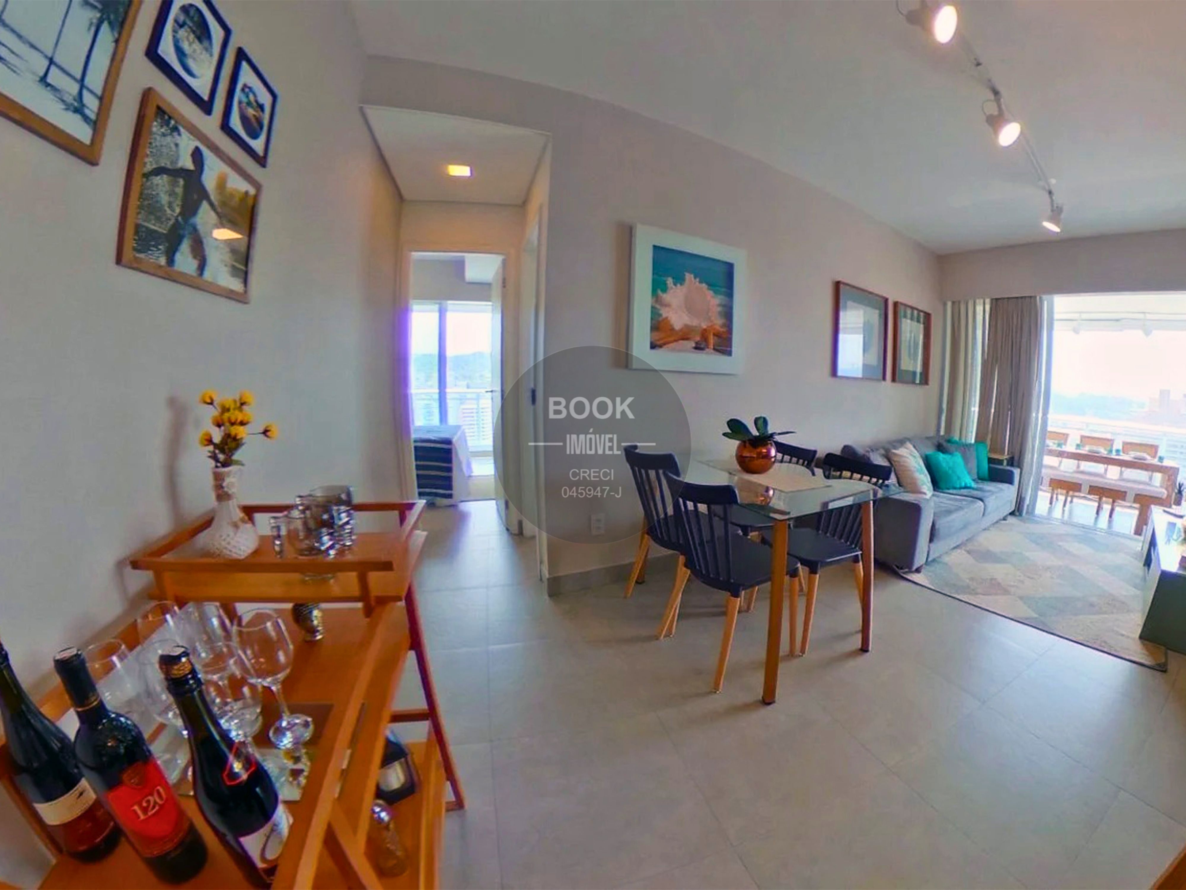 Simplesmente fant&aacute;stico! Vista Panor&acirc;mica, &oacute;tima ventila&ccedil;&atilde;o e ilumina&ccedil;&atilde;o natural Avenida Presidente Wilson Santos - 