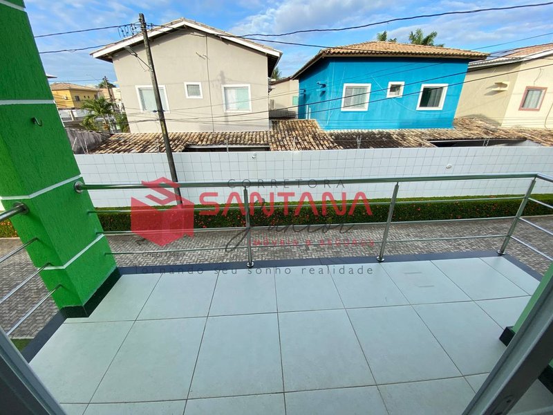 Casa 4/4 todos suítes em Pitangueiras Rua Rosalvo Barbosa Lauro de Freitas - 