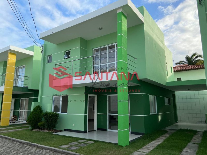Casa 4/4 todos suítes em Pitangueiras Rua Rosalvo Barbosa Lauro de Freitas - 