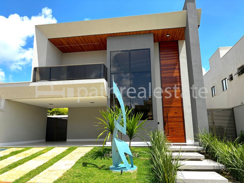 Casa no Condomínio Jardins de Ibiza com 301 m² 4 suites 7 wc 6 vagas. Coaçu - Eusebio - CE Rodovia, CE-040 Eusébio - 