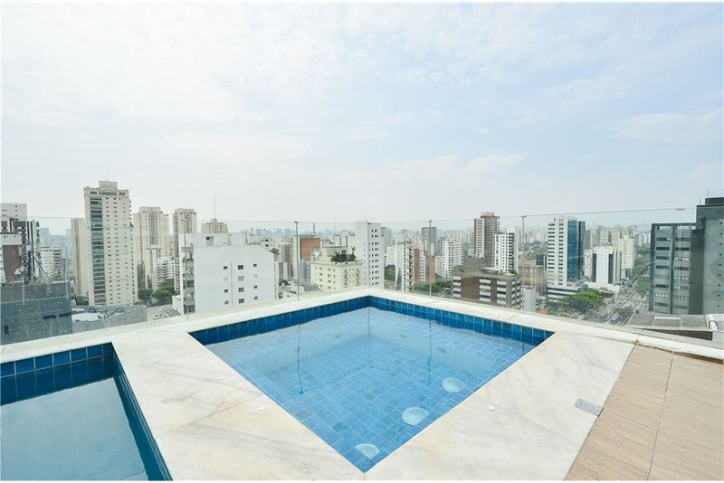 Apartamento no Campo Belo com 36m² Vereador José Diniz São Paulo - 