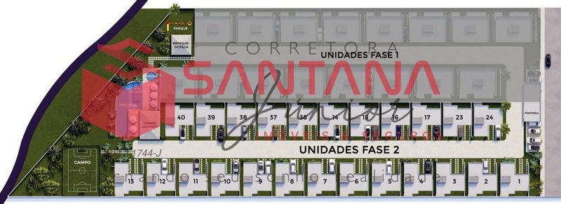 Casa em condomínio em Buraquinho (INDISPONÍVEL) Rua Carlos Conceição Lauro de Freitas - 