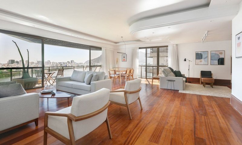 Apartamento de 220m², 3 quartos em Lagoa Avenida Epitácio Pessoa Rio de Janeiro - 