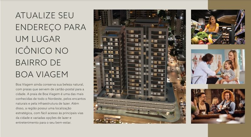 48 m². 2 quartos (1 suíte). Área de lazer completa. Excelente localização Rua Barão de Souza Leão Recife - 