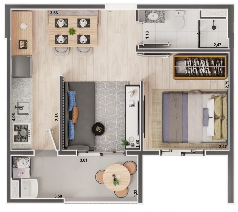 Apartamento 2 dormitórios | com vaga | lazer | Vergueiro Próximo ao Metrô | Zona Sul Rua Vergueiro São Paulo - 