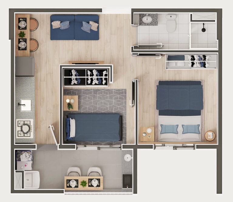 Apartamento 2 dormitórios | com vaga | lazer | Vergueiro Próximo ao Metrô | Zona Sul Rua Vergueiro São Paulo - 