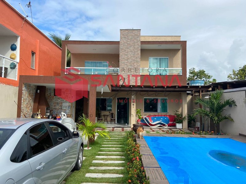 Casa com 3 suítes mobiliada em Abrantes (INDISPONÍVEL) Rua Metropolitana  Camaçari - 