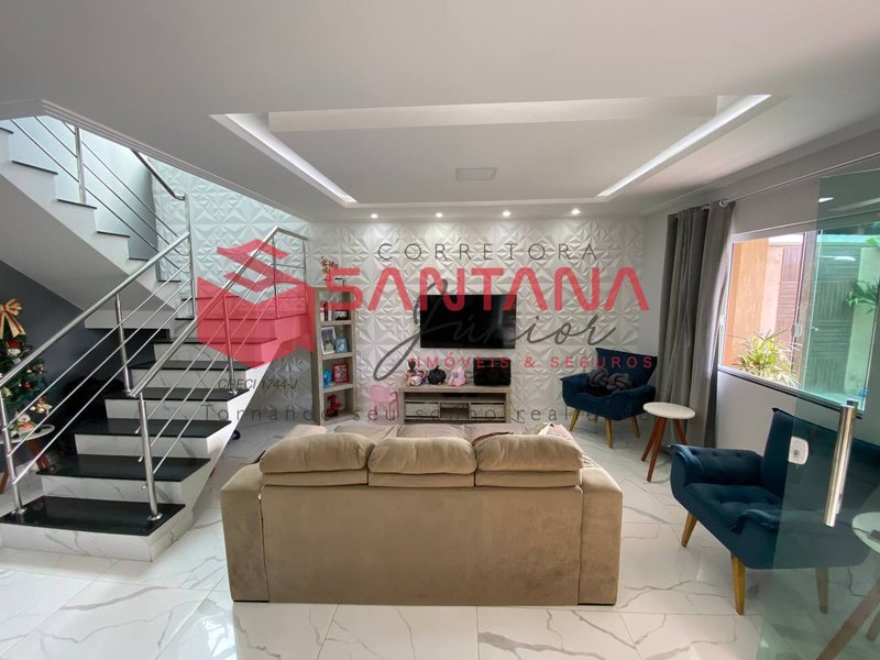 Casa com 3 suítes mobiliada em Abrantes (INDISPONÍVEL) Rua Metropolitana  Camaçari - 