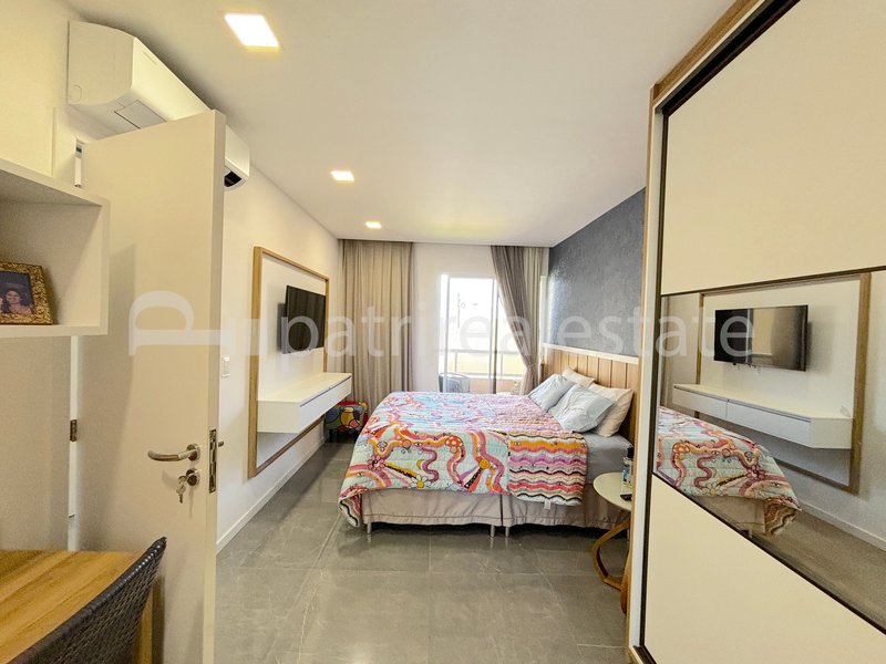 Apartamento 112 m² Mobiliado 3 quartos 2 Banheiros 1 vaga. Porto das Dunas - Aquiraz – CE Av. Camurupim Aquiraz - 