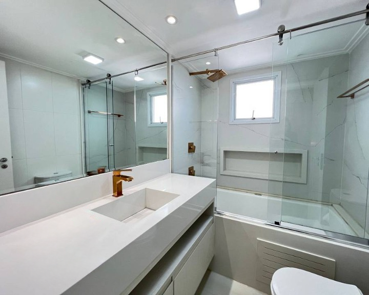 Água Branca - Impecável apartamento com varanda gourmet no Jardim das Perdizes Rua Marc Chagall São Paulo - 
