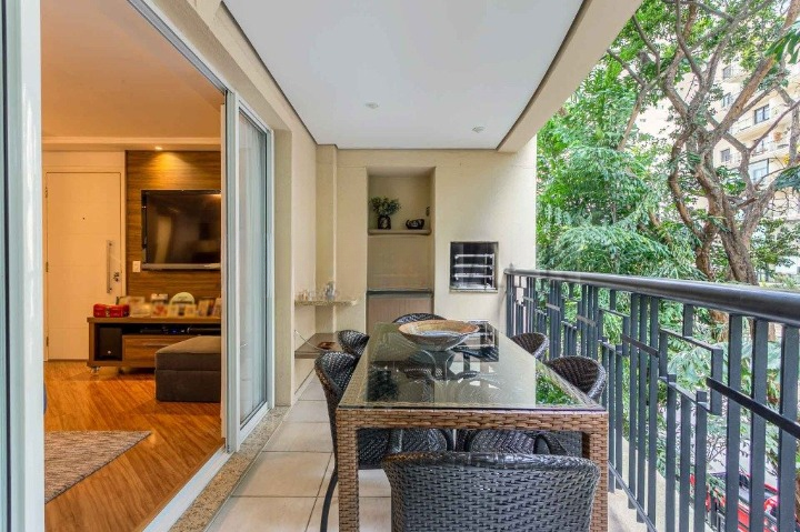 Perdizes - Apartamento impecável pronto para morar, varanda, 3 suítes, 3 vagas Rua Apinajés São Paulo - 