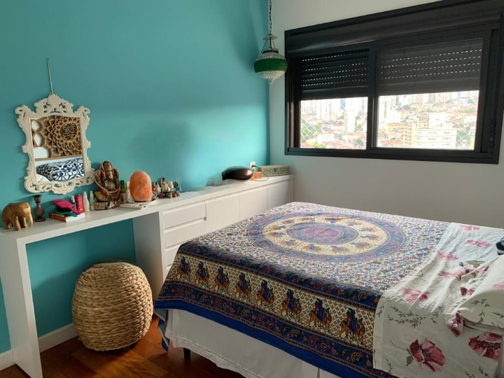 Apartamento com 116 m² - 2 suítes - ampla varanda Rua Cotoxó São Paulo - 