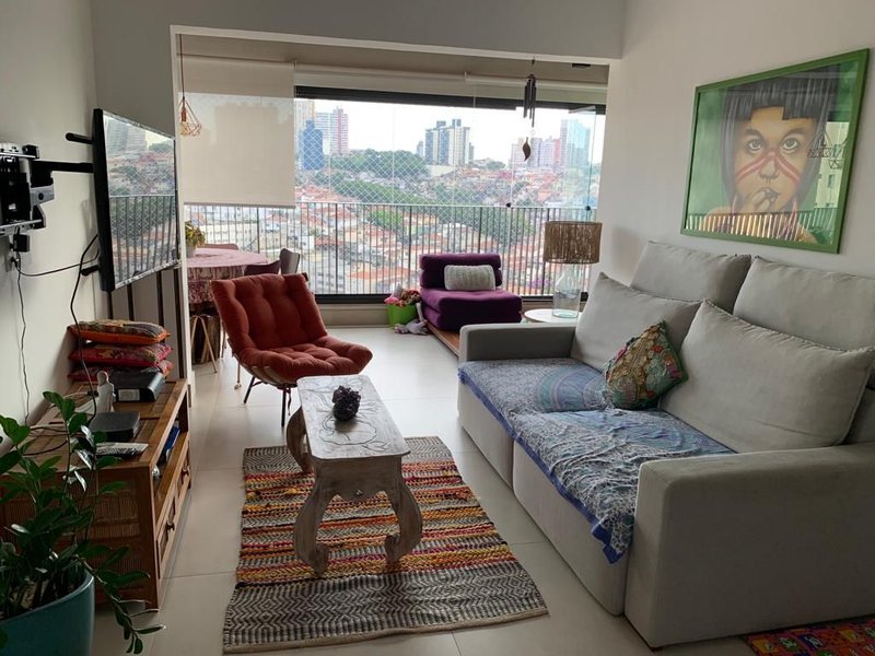 Apartamento com 116 m² - 2 suítes - ampla varanda Rua Cotoxó São Paulo - 