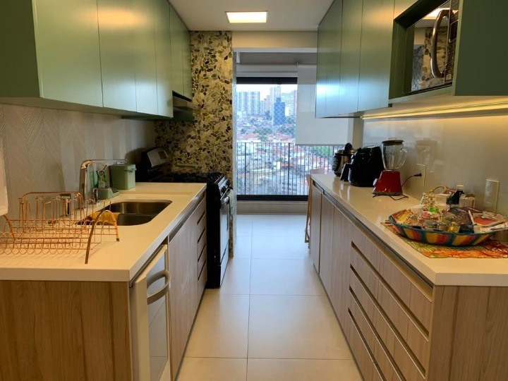 Apartamento com 116 m² - 2 suítes - ampla varanda Rua Cotoxó São Paulo - 