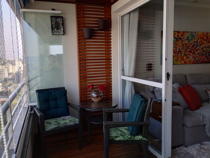 Vila Ipojuca - apartamento com ótima vista, varanda, 3 dormitórios, 2 vagas Rua Tonelero São Paulo - 