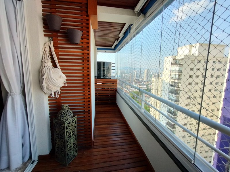 Vila Ipojuca - apartamento com ótima vista, varanda, 3 dormitórios, 2 vagas Rua Tonelero São Paulo - 