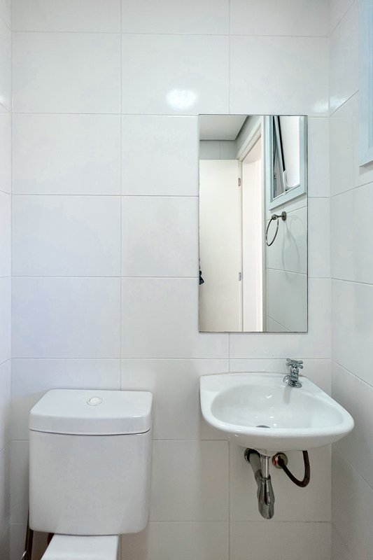 Apartamento com varanda gourmet - andar alto Rua Aimberê São Paulo - 