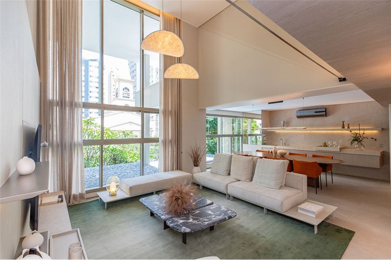 Apartamento de luxo em Moema, 3 suítes 151m² Jauaperi São Paulo - 