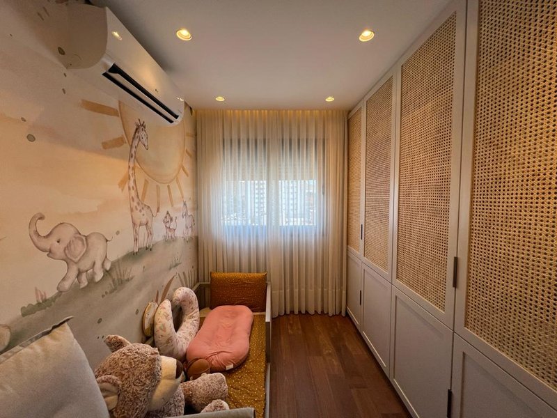 Apartamento a Venda em Moema Pássaros de 143 m² - 3 Suítes e 2 Vagas Avenida Bem-te-vi São Paulo - 