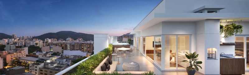 Apartamento Blanc 260 - Residencial 3 suítes 139m² Assunção Rio de Janeiro - 