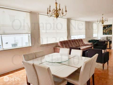 Excelente apartamento com 180 m² em Higienópolis Rua Baronesa de Itú São Paulo - 
