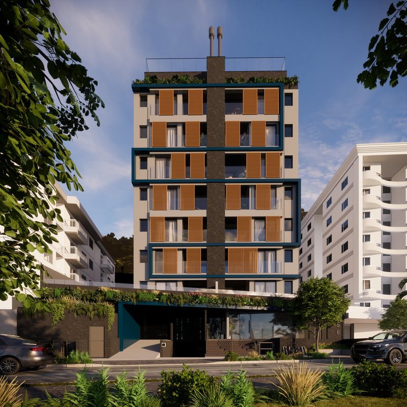 Apartamento HUB Beira Mar 2 suítes 88m² Prefeito Waldemar Vieira Florianópolis - 