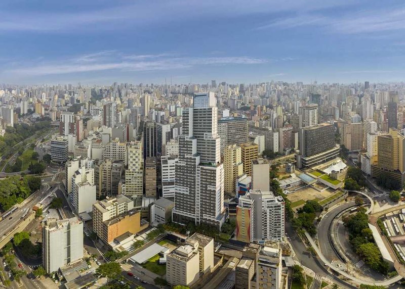 Studio Torre Bela Vista - Residencial 24m² 1D Maria Paula São Paulo - 